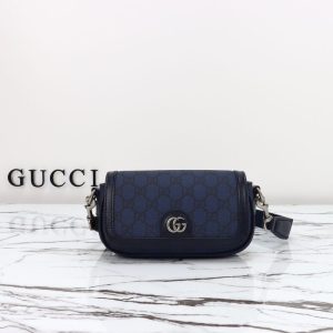 Replica Gucci Ophidia Super Mini Blue - realistic designer-inspired fake bag