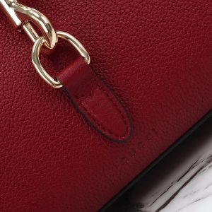 Replica Gucci Jackie Tote Hook Closure Red - high-quality designer bag clone