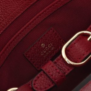 Replica Gucci Jackie Tote Hook Closure Red - premium-grade designer purse dupe