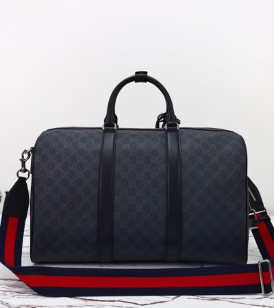 Replica Gucci GG Duffle Bag Black - high-end fake designer purse