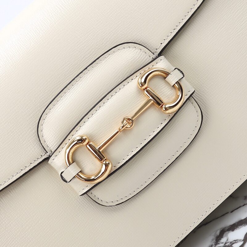 Replica Gucci G 1955 Horsebit White - elite superclone designer purse