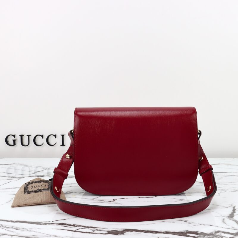 Replica Gucci G 1955 Horsebit Red - 1:1 designer replica handbag