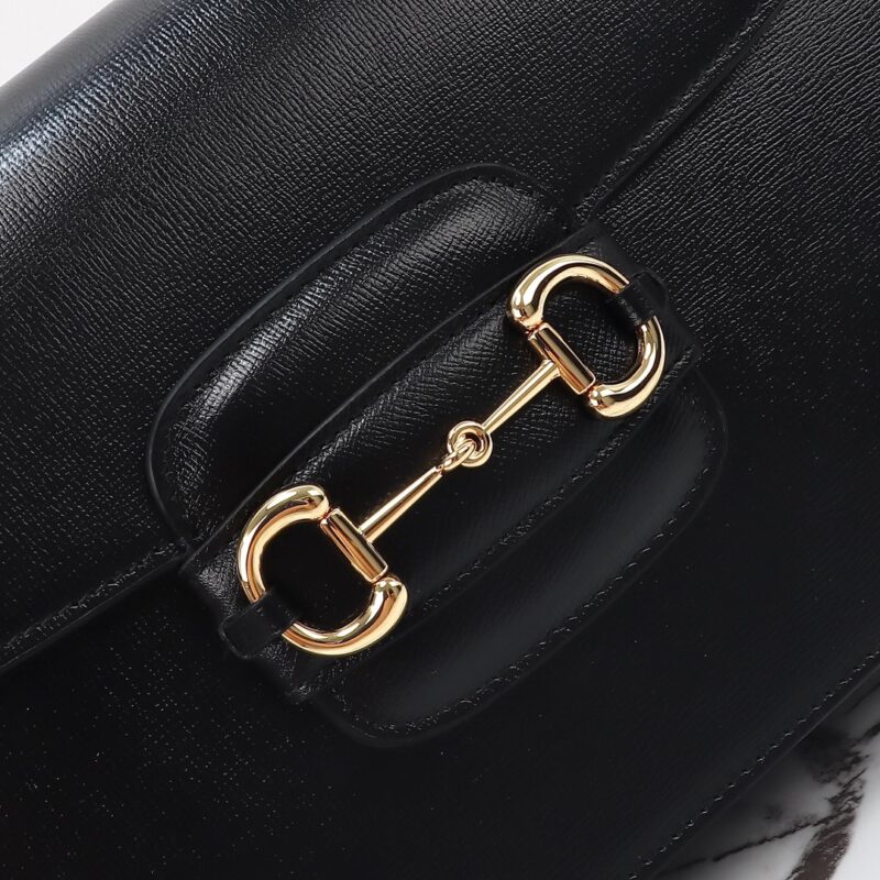 Replica Gucci G 1955 Horsebit Black - high-accuracy replica luxury purse