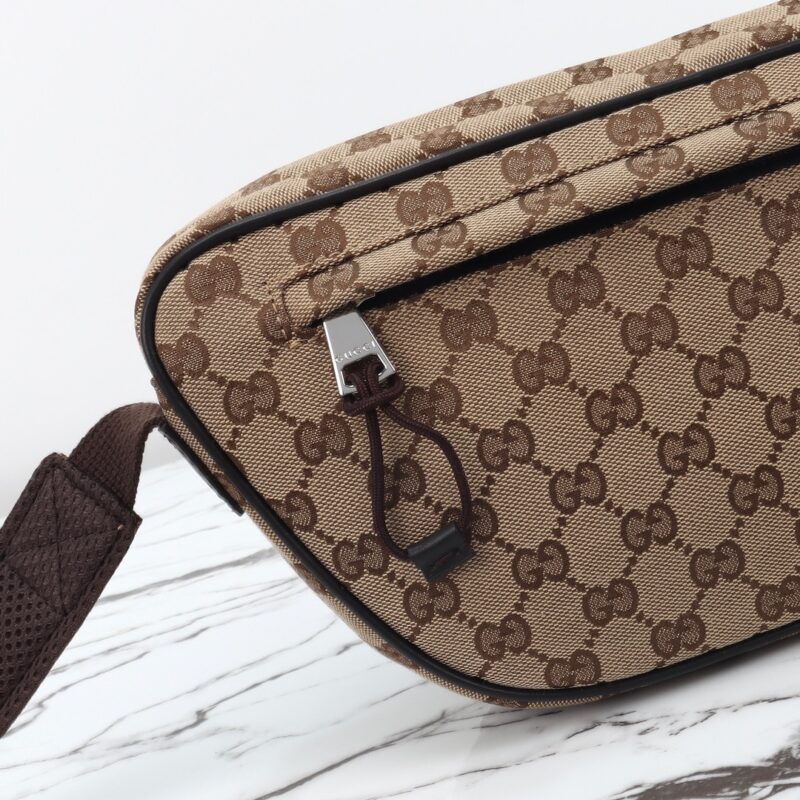 Replica Gucci Small GG Belt Bag Beige - high-quality designer bag clone