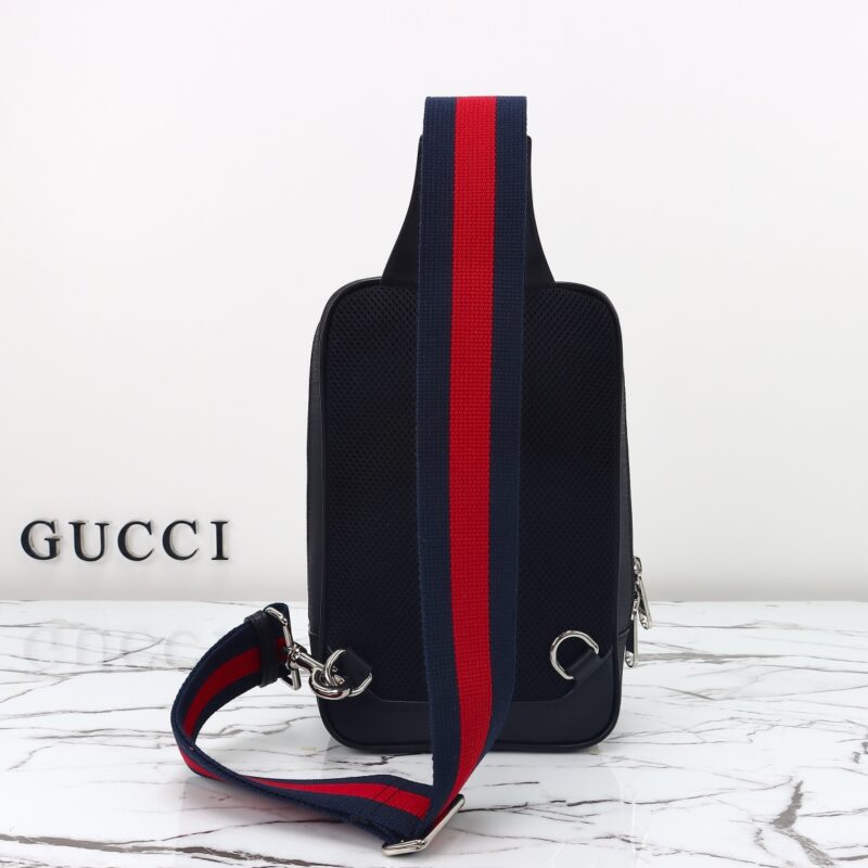 Replica Gucci Supreme Sling Bag Black - elite superclone designer purse