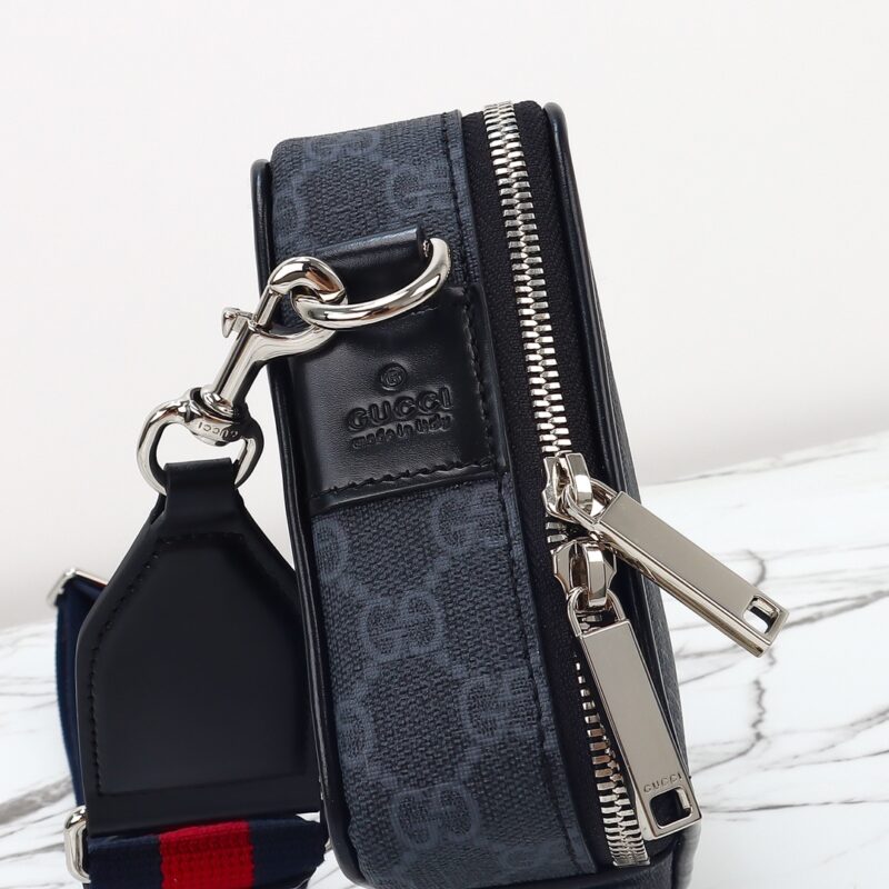 Replica Gucci GG Shoulder Bag Black - near-authentic luxury replica handbag