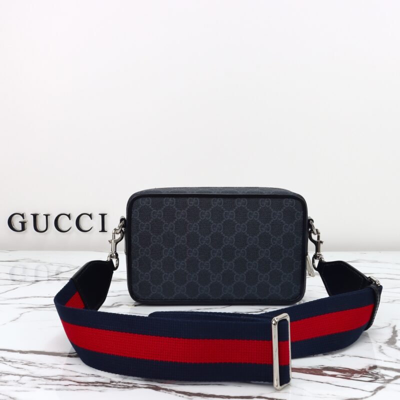 Replica Gucci GG Shoulder Bag Black - 1:1 designer replica handbag