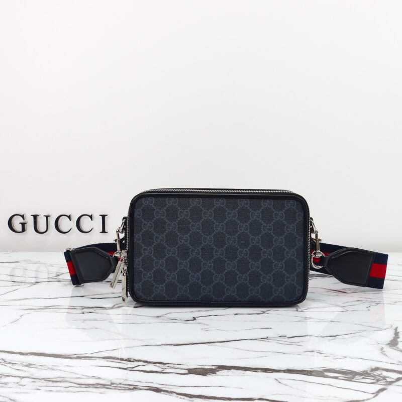 Replica Gucci GG Shoulder Bag Black - ultra-realistic fake designer tote