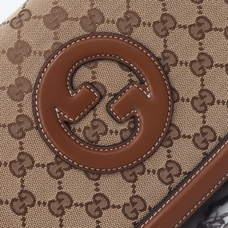 Replica Gucci Blondie Top Handle Brown - elite superclone designer purse