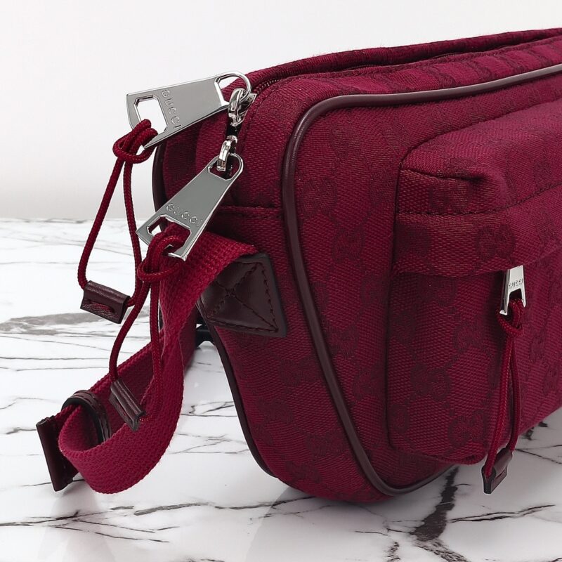 Replica Gucci Small GG Belt Bag Red - ultra-realistic fake designer tote