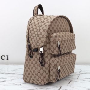 Replica Gucci Backpack GG Canvas Beige - 1:1 designer replica handbag