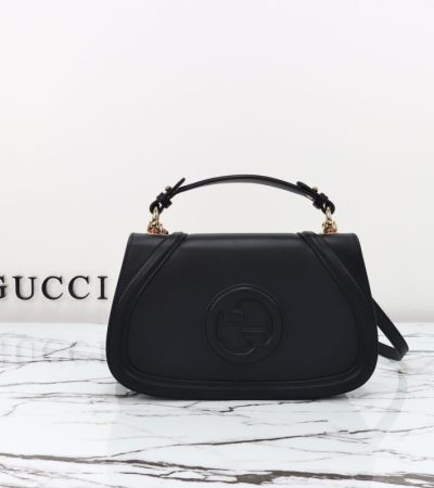 Replica Gucci Blondie Top Handle Black - realistic designer-inspired fake bag