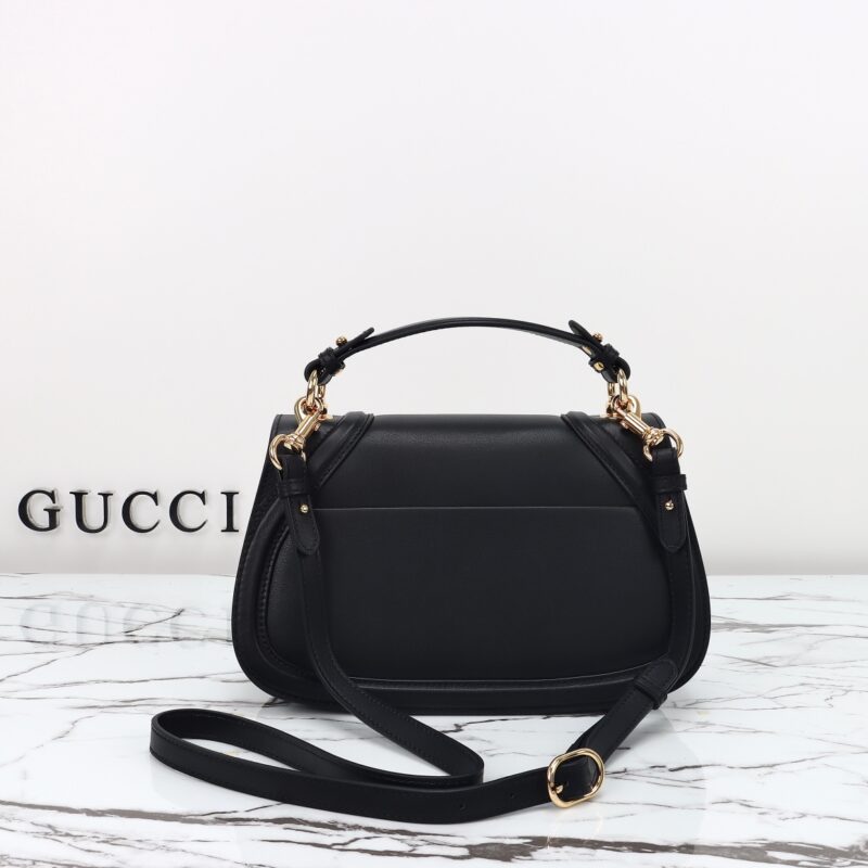 Replica Gucci Blondie Top Handle Black - ultra-realistic fake designer tote