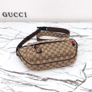 Replica Gucci Small GG Belt Bag Beige - ultra-realistic fake designer tote