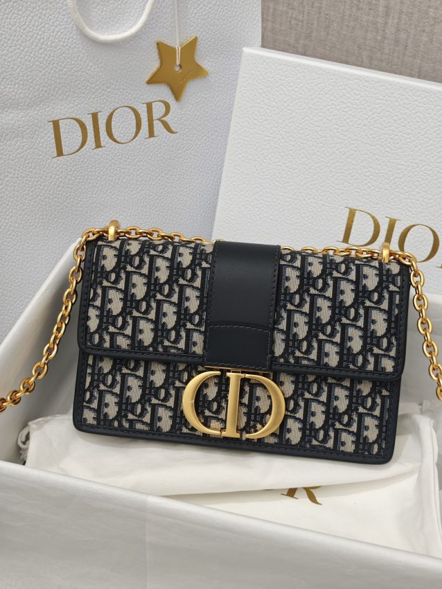 Replica Dior 30 Montaigne On Chain - premium 1:1 fake handbag model
