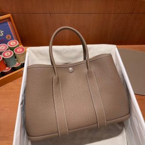 Replica Hermes Garden Party 30cm Etoupe - high-quality designer bag clone
