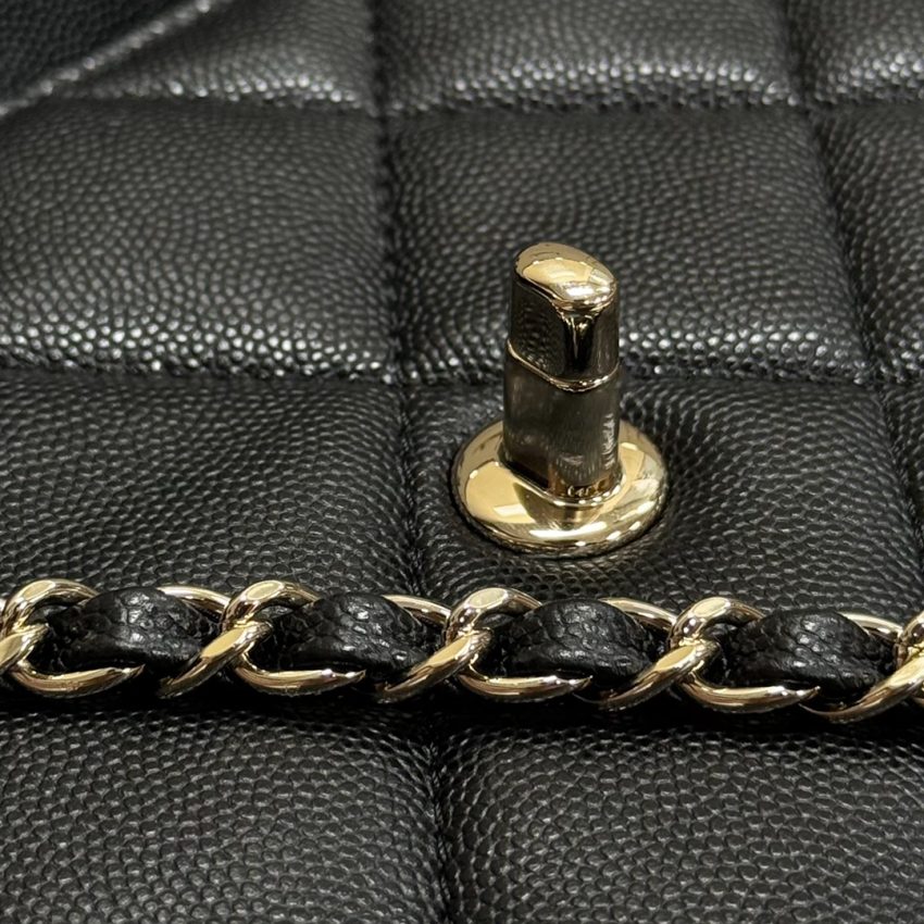 Replica CHANEL 23k Kelly Handle 21cm - realistic designer-inspired fake bag