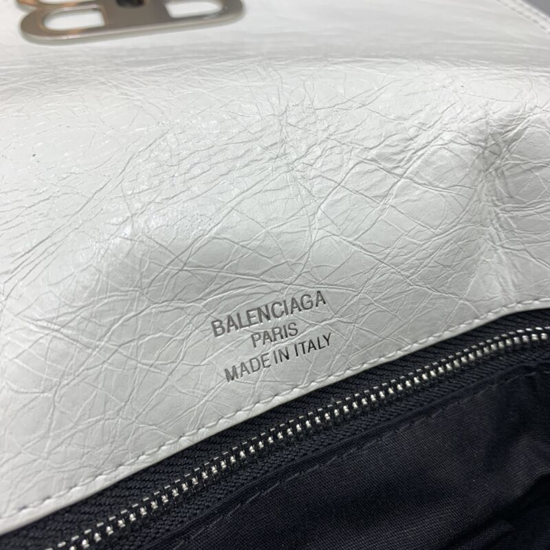Replica Balenciaga Small BB White - authentic-look luxury purse replica