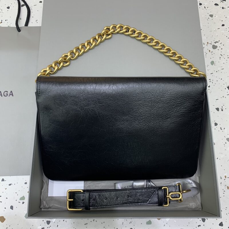 Replica Balenciaga Large BB Black - best quality luxury bag dupe