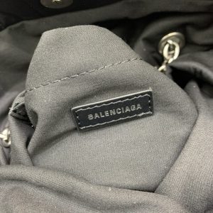 Replica Balenciaga Monaco Black Silver - ultra-realistic fake designer tote