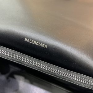 Replica Balenciaga Crush Large Full Black - realistic designer-inspired fake bag