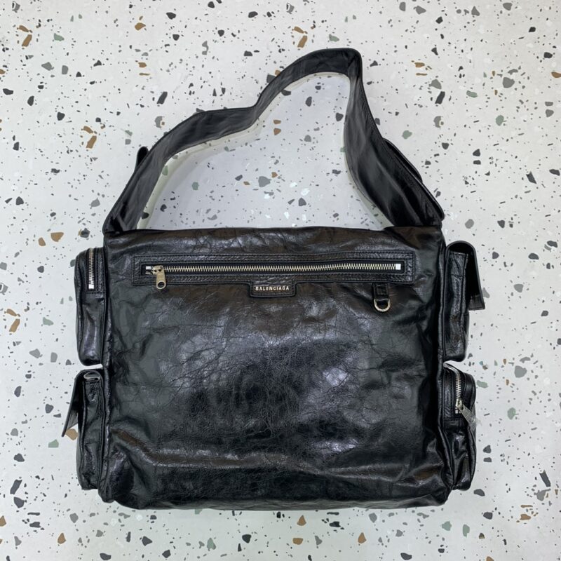 Replica Balenciaga Superbusy Large Black - near-authentic luxury replica handbag