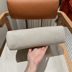 Replica Hermes Herbag 31cm Beige Red - authentic-look luxury purse replica