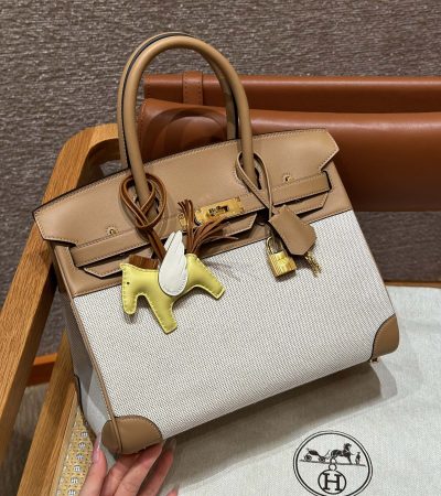 Replica Hermes Top Quality Replica Bag ShopChai Brown - 1:1 designer replica handbag