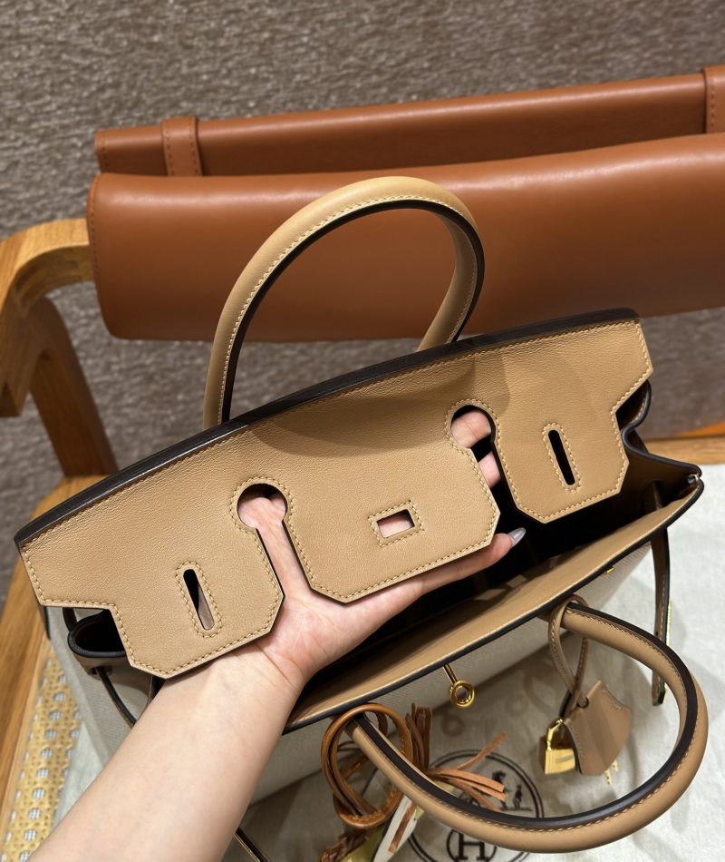 Replica Hermes Top Quality Replica Bag ShopChai Brown - near-authentic luxury replica handbag