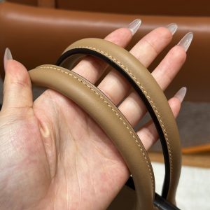 Replica Hermes Top Quality Replica Bag ShopChai Brown - premium-grade designer purse dupe