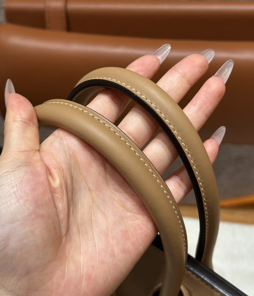 Replica Hermes Top Quality Replica Bag ShopChai Brown - premium-grade designer purse dupe