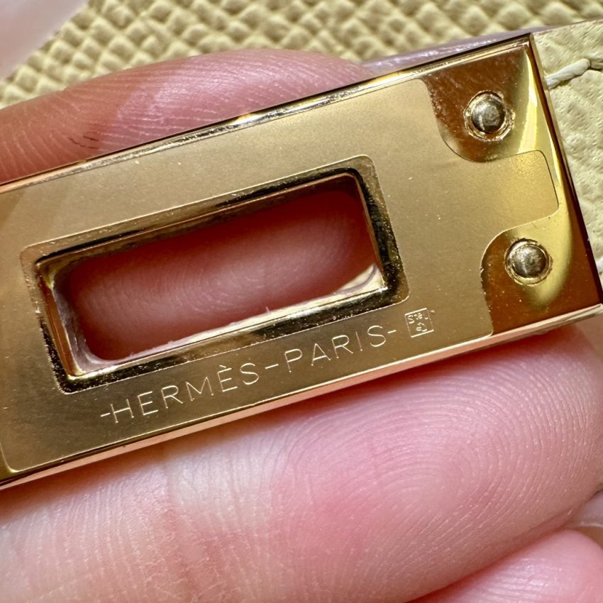 Replica Hermes Kelly Jaune Poussin - near-authentic luxury replica handbag