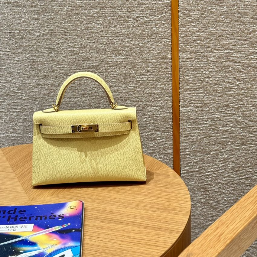 Replica Hermes Kelly Jaune Poussin - elite superclone designer purse