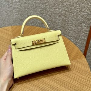 Replica Hermes Kelly Jaune Poussin - top-rated replica designer bag