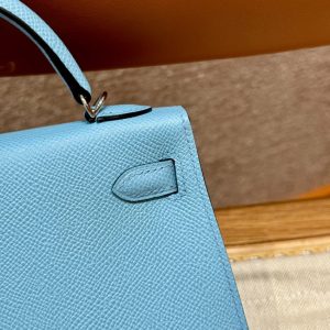 Replica Hermes Kelly Celeste Epsom - top-rated replica designer bag