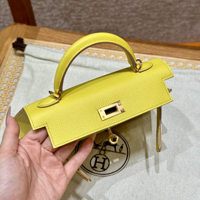 Replica Hermes Kelly Lime - premium-grade designer purse dupe