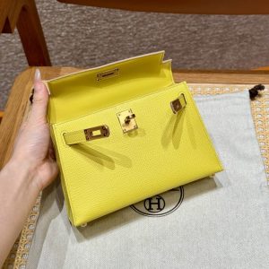 Replica Hermes Kelly Lime - 1:1 designer replica handbag