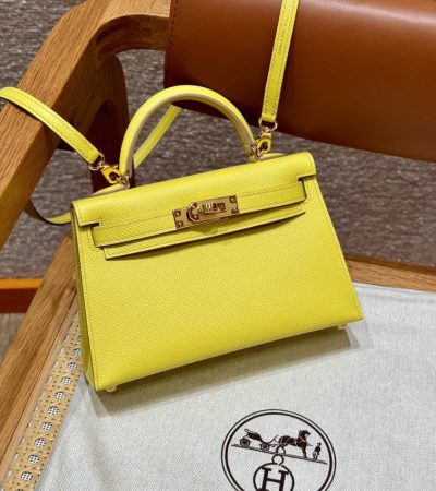 Replica Hermes Kelly Lime - 1:1 designer replica handbag