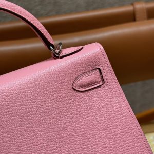 Replica Hermes Kelly Rose Confetti - high-end fake designer purse