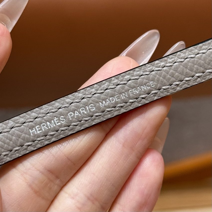 Replica Hermes Kelly Gris Asphalte - best quality luxury bag dupe