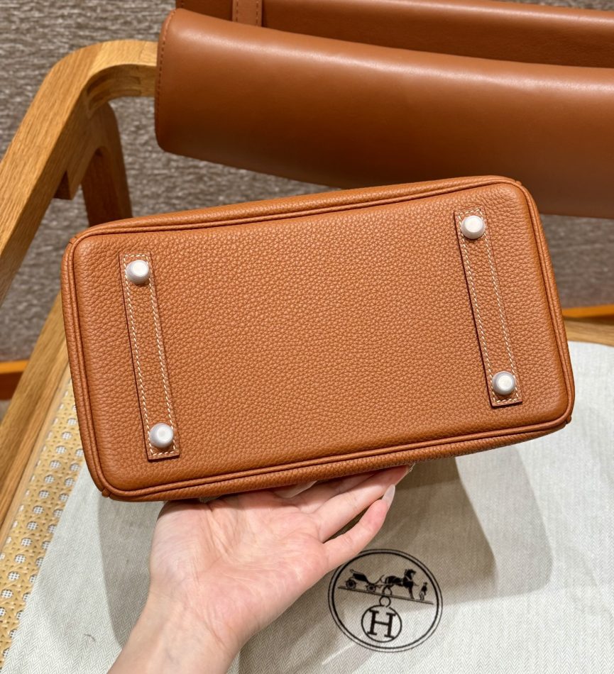 Replica Hermes Top Quality Replica Bag ShopBrown Gold Togo - premium-grade designer purse dupe