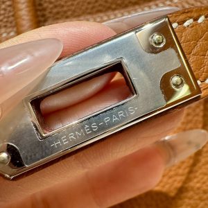 Replica Hermes Top Quality Replica Bag ShopBrown Gold Togo - 1:1 designer replica handbag