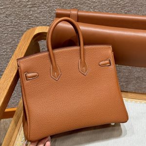 Replica Hermes Top Quality Replica Bag ShopBrown Gold Togo - best-selling designer handbag dupe