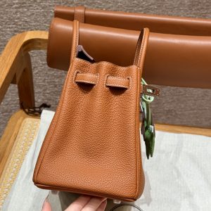 Replica Hermes Top Quality Replica Bag ShopBrown Gold Togo - premium 1:1 fake handbag model