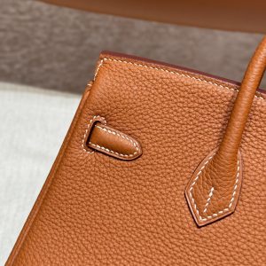 Replica Hermes Top Quality Replica Bag ShopBrown Gold Togo - authentic-look luxury purse replica