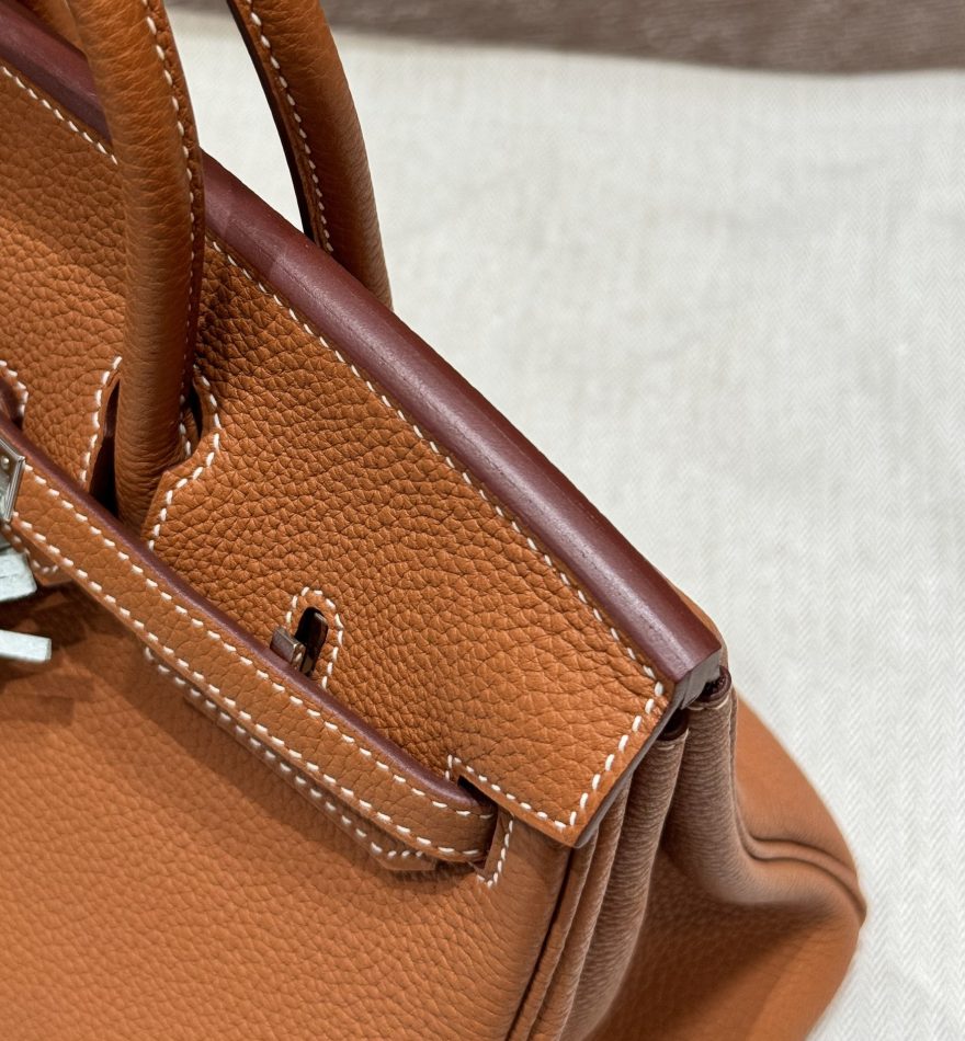 Replica Hermes Top Quality Replica Bag ShopBrown Gold Togo - premium 1:1 fake handbag model