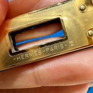 Replica Hermes Kelly Blue Fruda Epsom - premium 1:1 fake handbag model