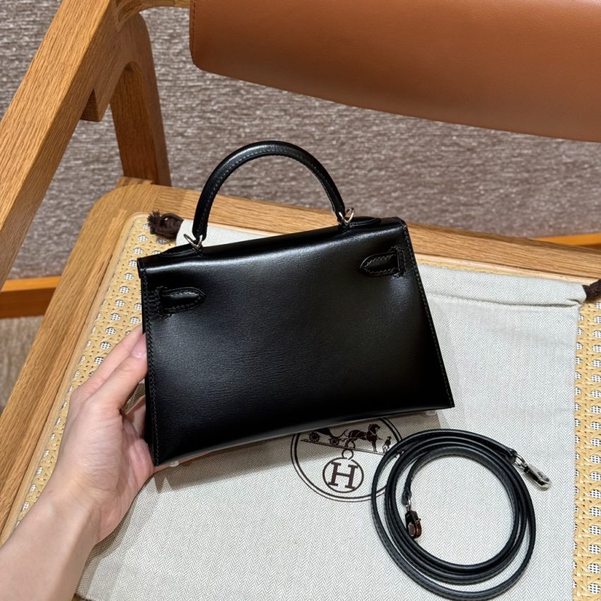 Replica Hermes Kelly Black Box - premium-grade designer purse dupe