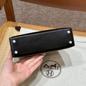 Replica Hermes Kelly Black Box - realistic designer-inspired fake bag
