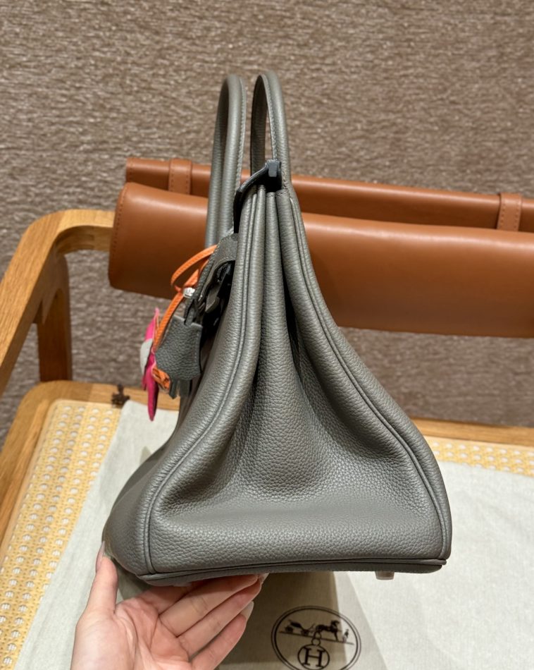 Replica Hermes Top Quality Replica Bag ShopEpsom Gris Mryer Togo - ultra-realistic fake designer tote